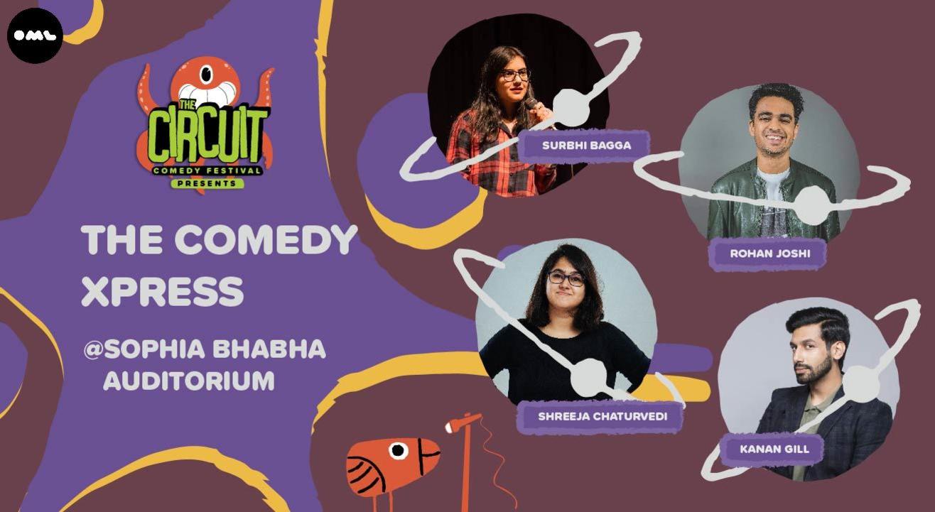 The Comedy Xpress ft. Rohan, Kanan, Surbhi & Shreeja | The Circuit Comedy Festival, Mumbai