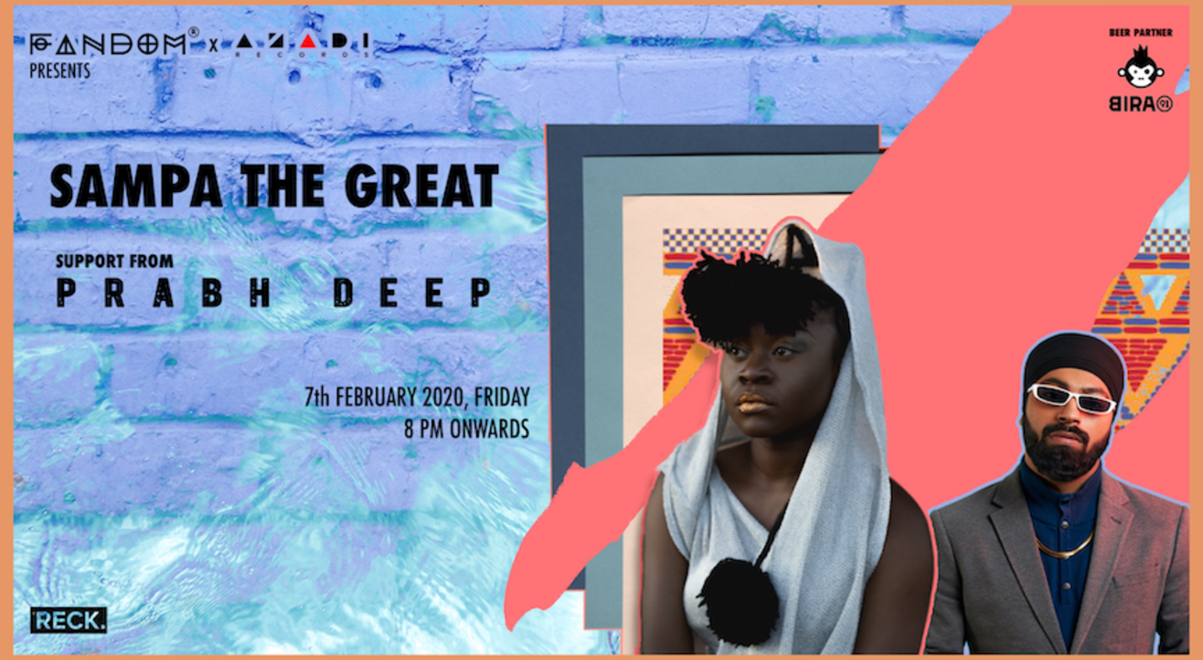 Fandom x Azadi Records presents Sampa The Great (SA/ AU) & Prabh Deep