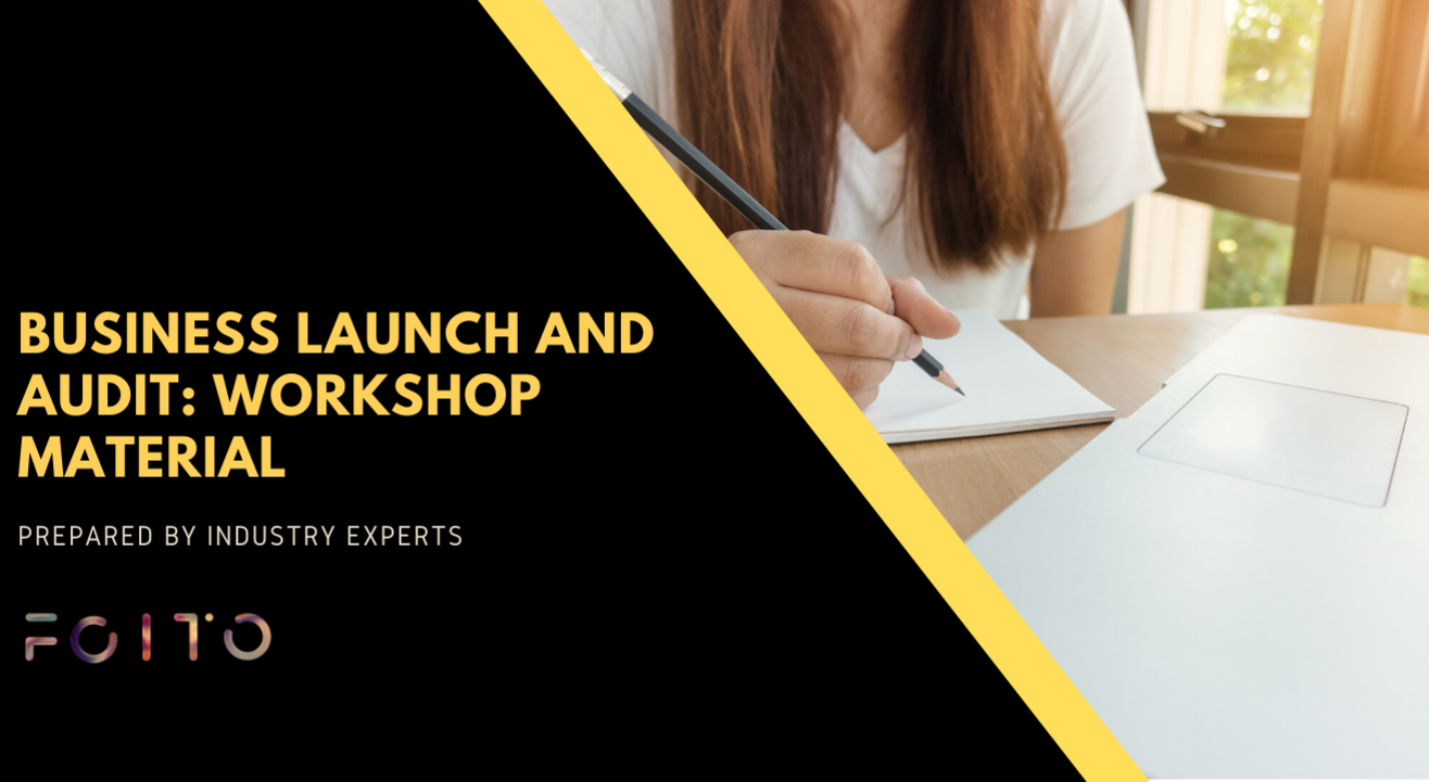 Business Launch and Audit: Workshop Material