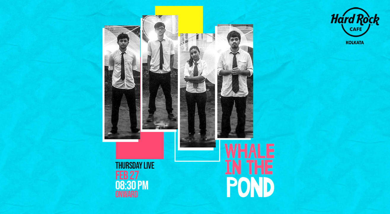 Thursday Live Ft Whale in the pond 