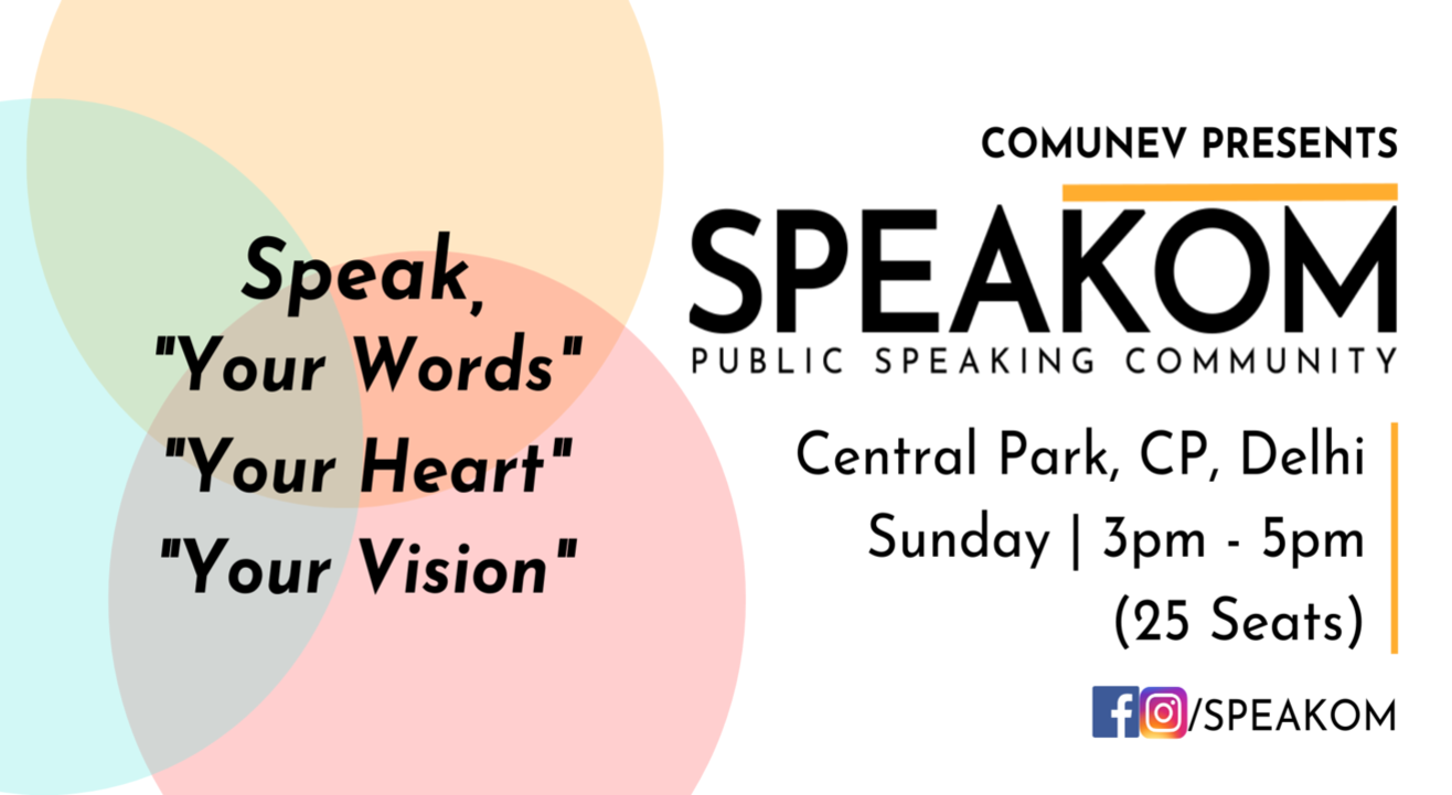 Speakom Delhi - Public Speaking Community