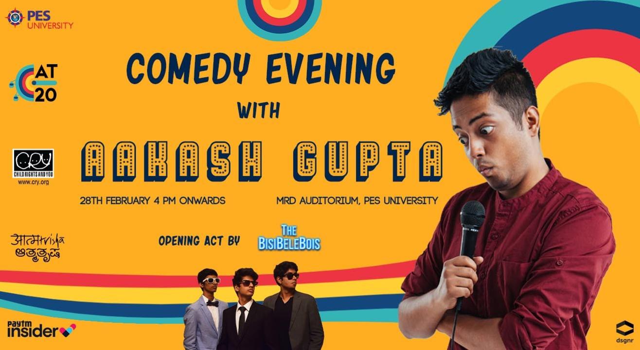 Comedy Evening With Akash Gupta at Aatmatrisha 2020