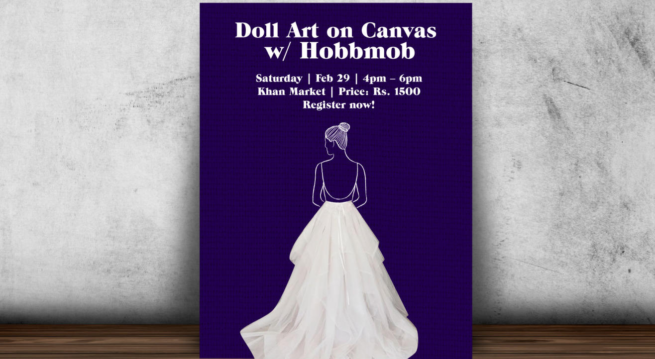 Doll Art on Canvas