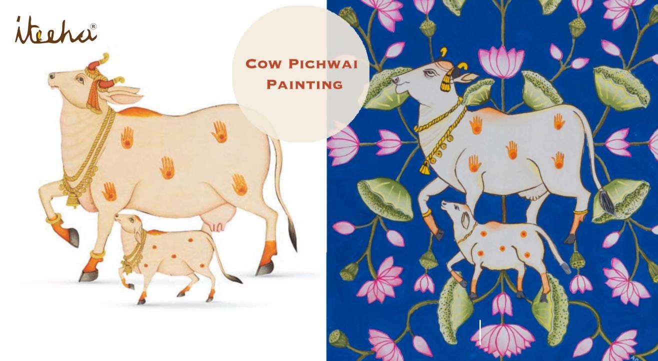 Cow Pichwai Painting