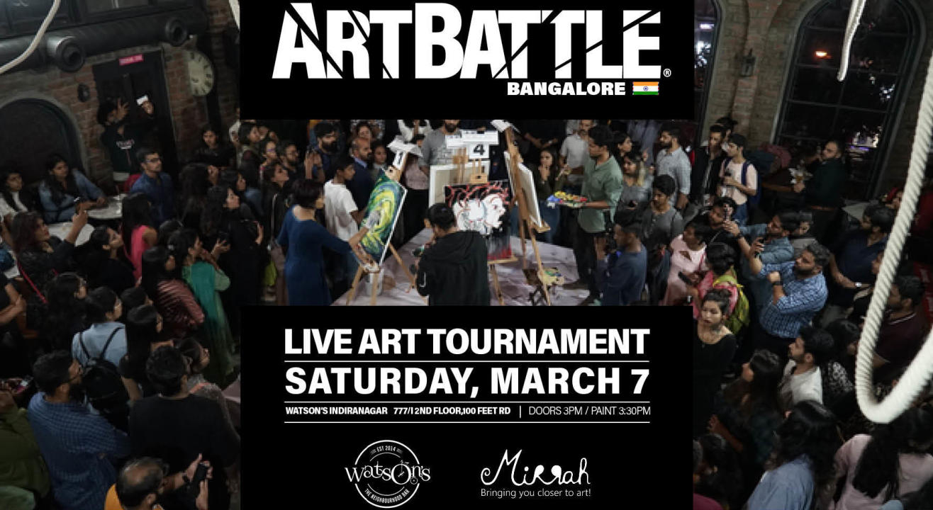 Art Battle Bangalore - 7 March 2020