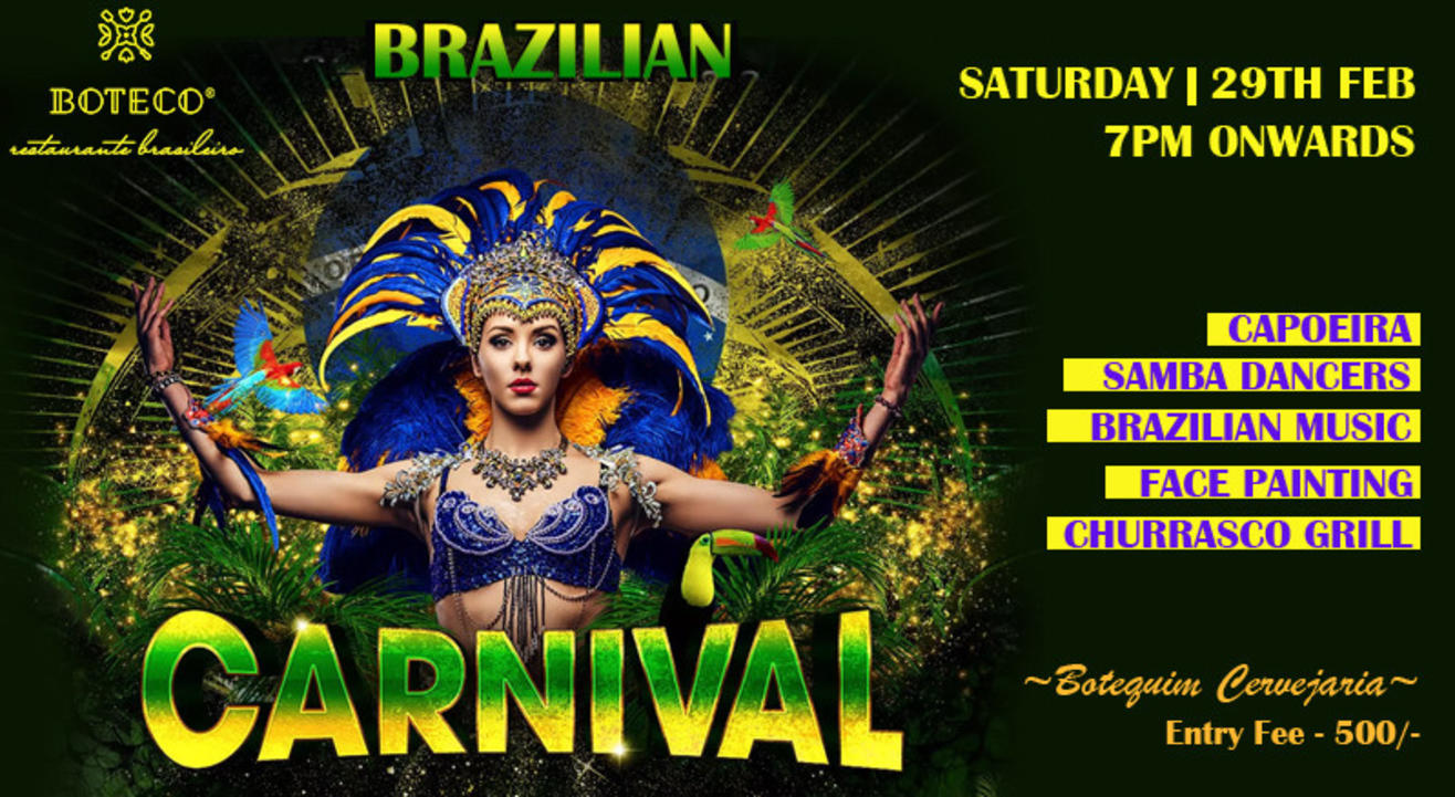 Boteco's Brazilian Carnival Party!