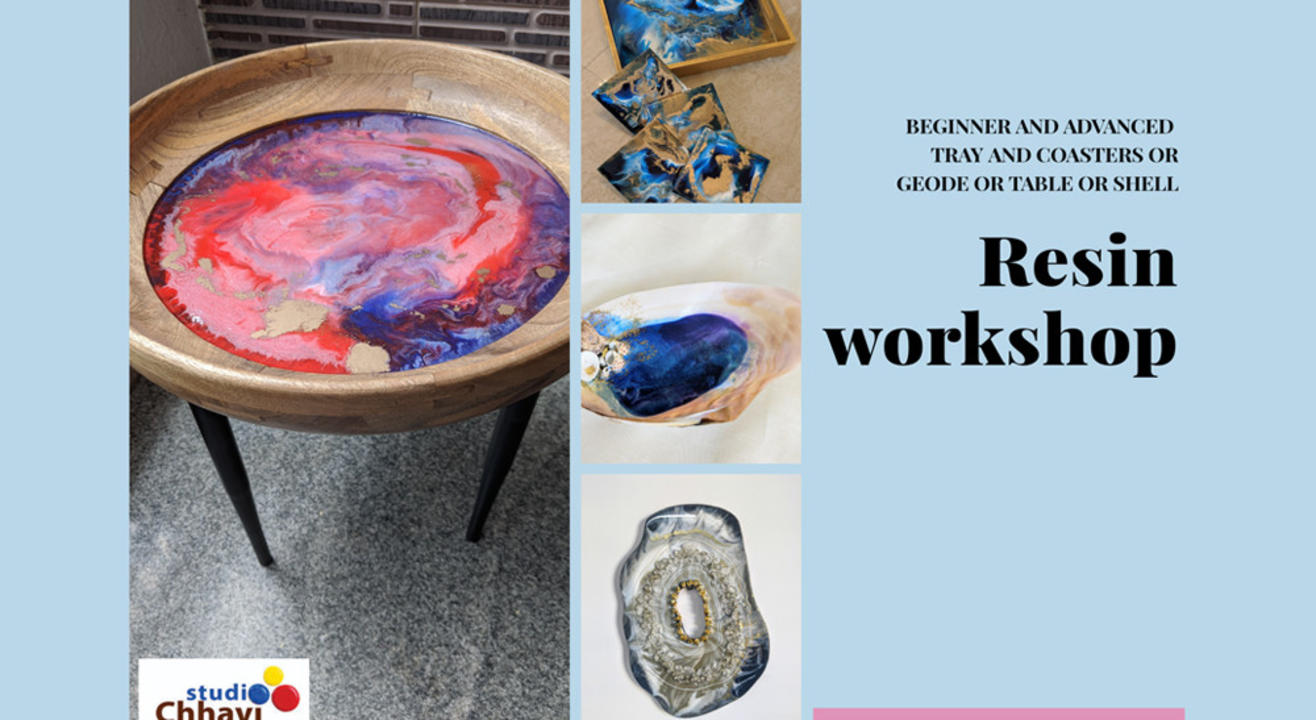 Resin Art Workshop by Priyanka Agarwal