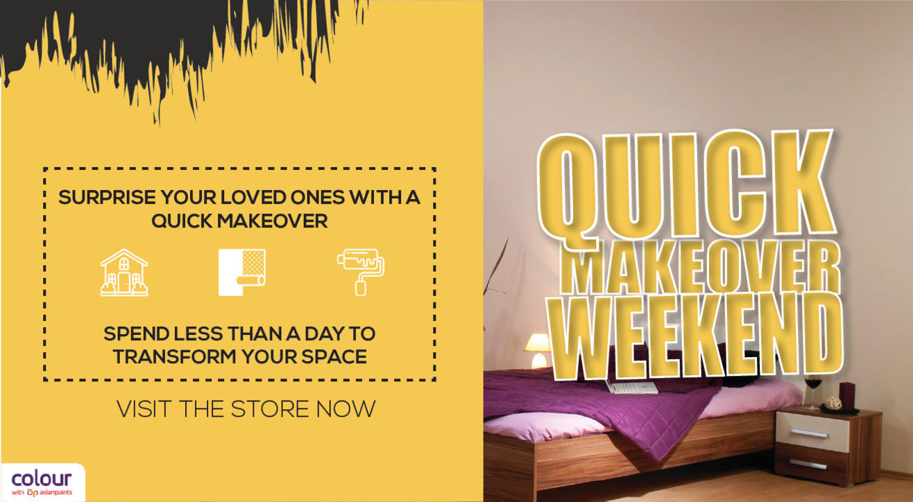 Over the Weekend – Quick Makeovers!