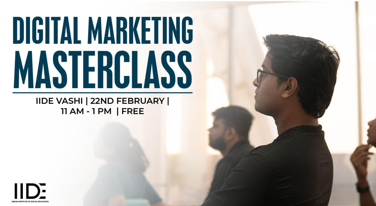 Digital Marketing Masterclass - Vashi