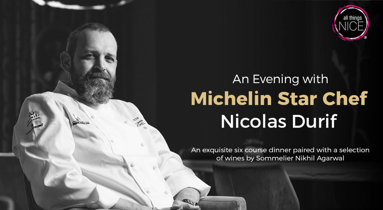 An evening with Michelin Star Chef Nicolas Durif