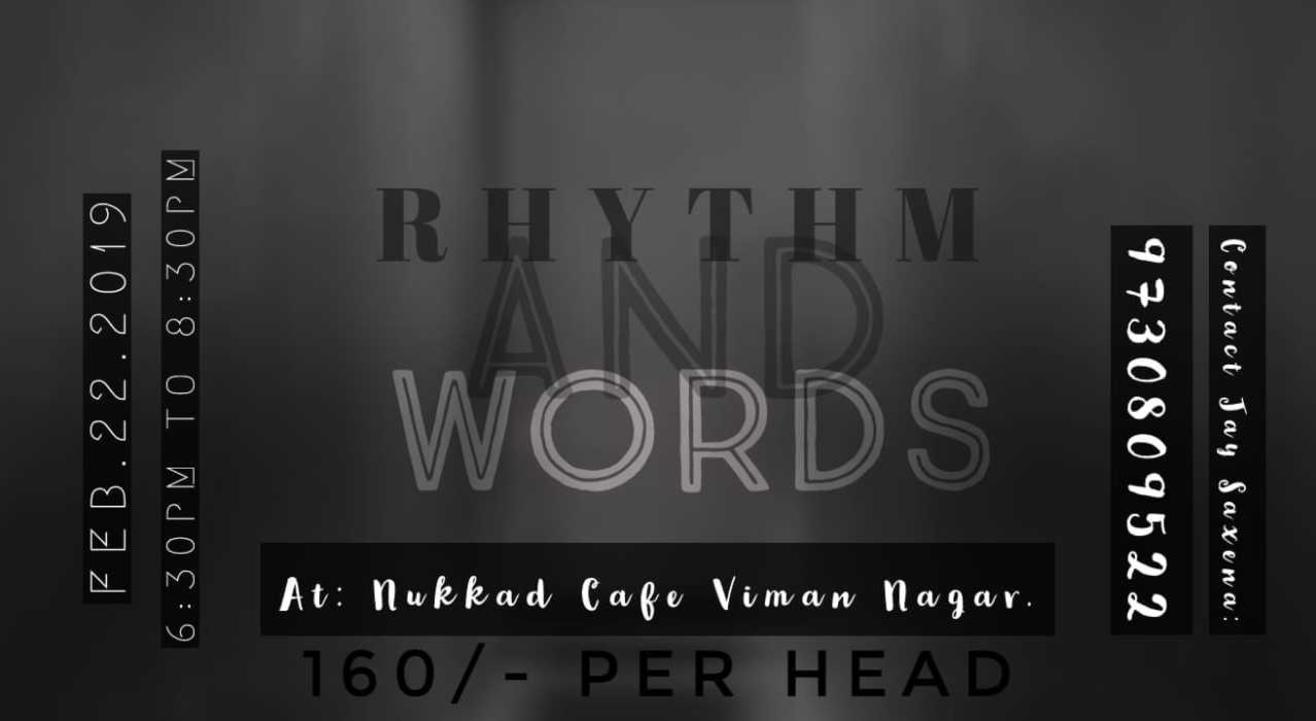 Rhythm and Words - Open Mic