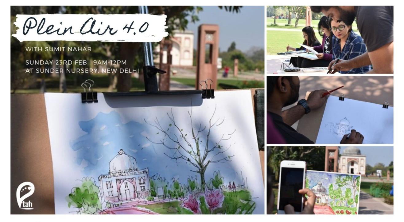 Plein Air 4.0 - Watercolors Workshop