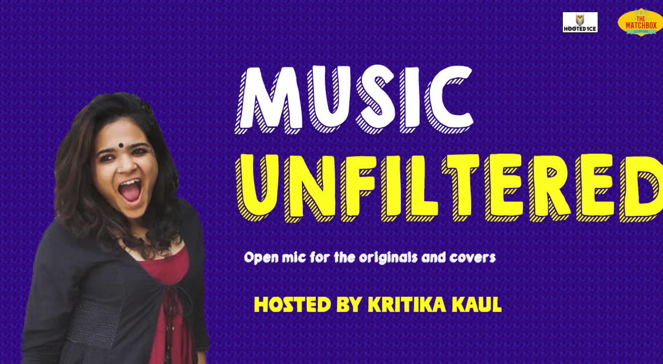 Music Unfiltered Open Mic for Originals and Covers. 