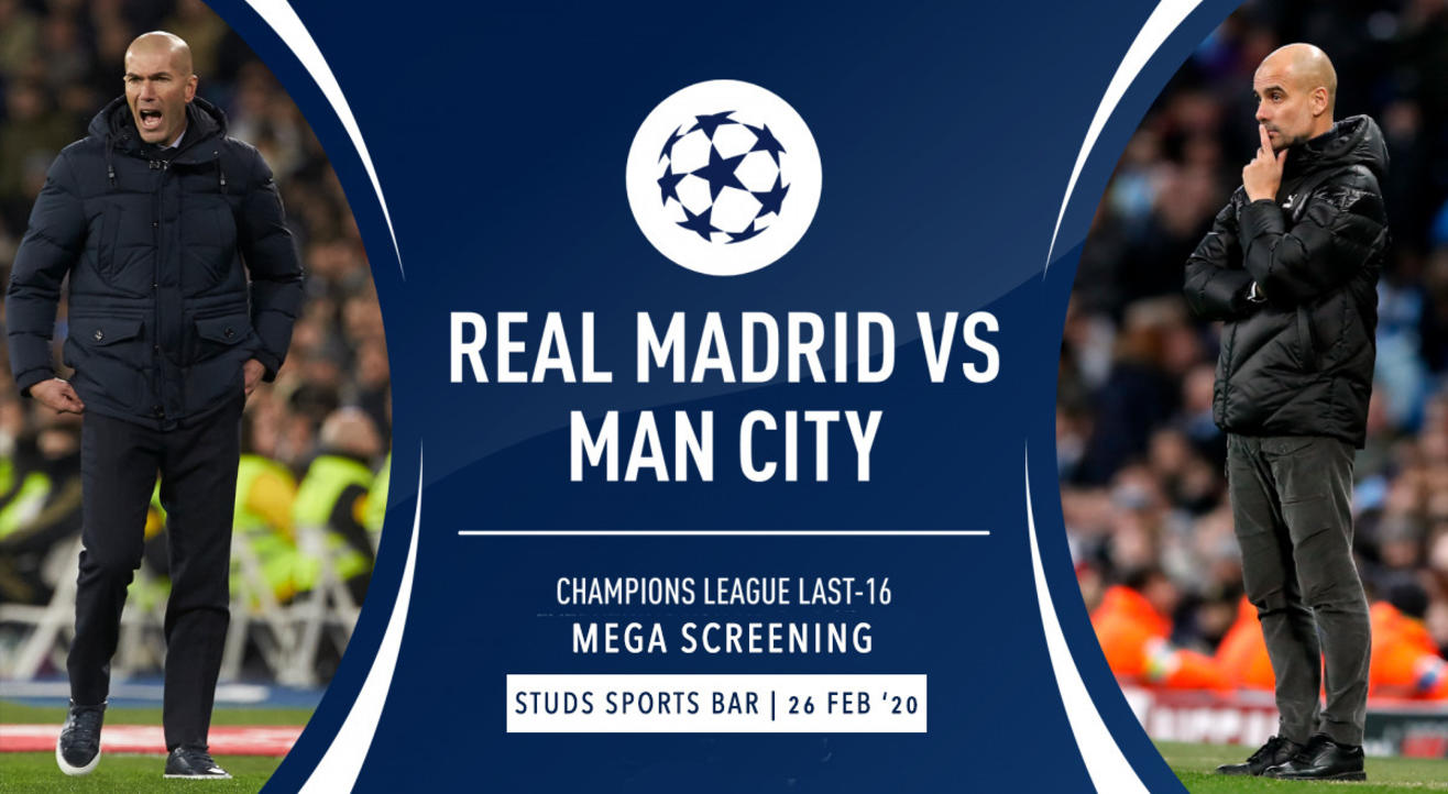 Real Madrid v Mancity | UCL Mega Joint Screening