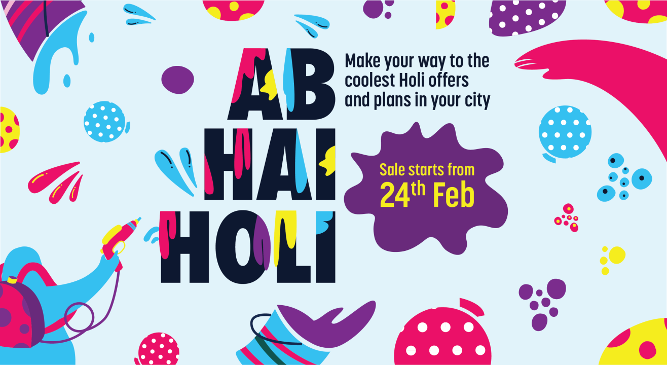 Check out events and parties for Holi 2020