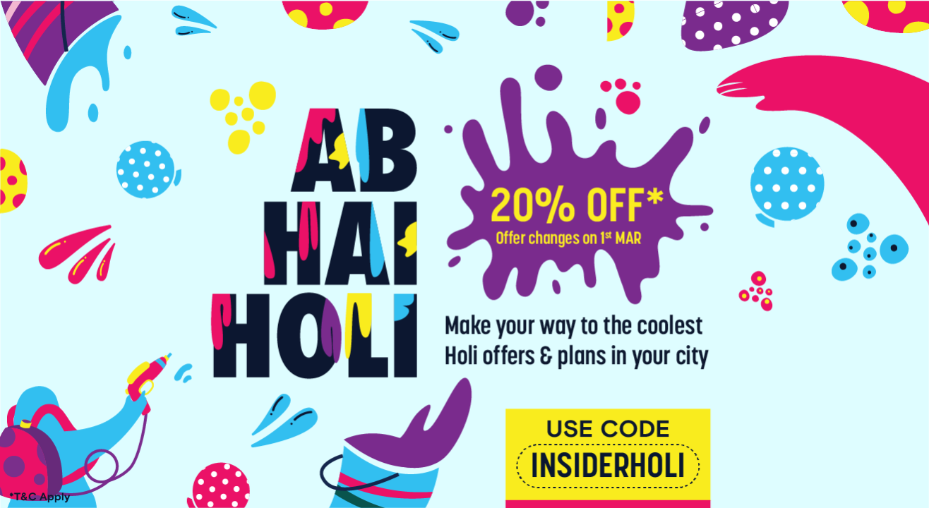 Yellow There! Check out Holi events & parties in Bangalore - Paytm Insider