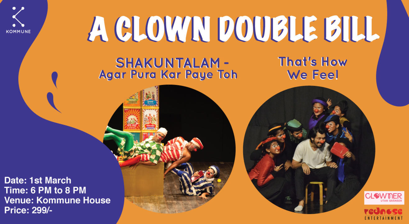 A Clown Double Bill at The Kommune House