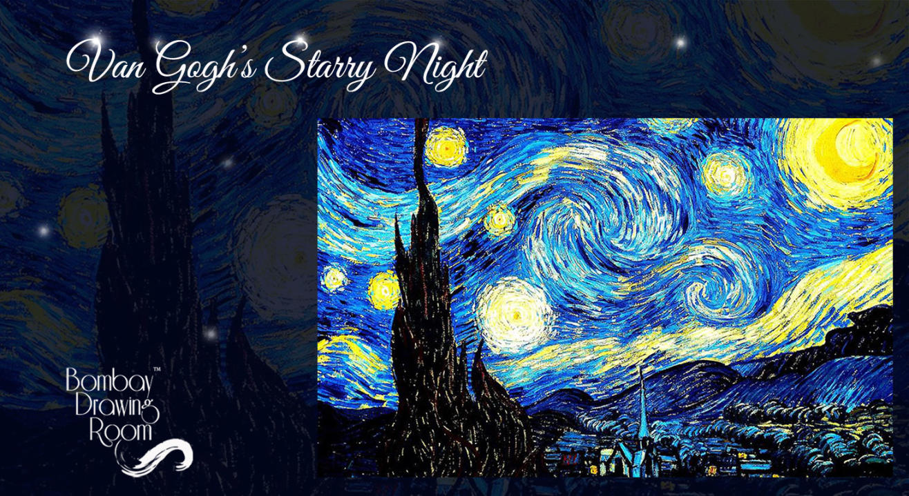 Van Gogh's Starry Night Painting Workshop by Bombay Drawing Room