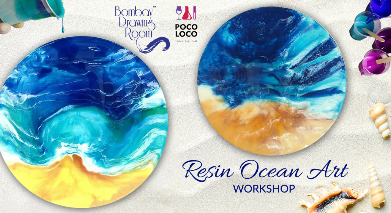 Resin Ocean Art Workshop by Bombay Drawing Room