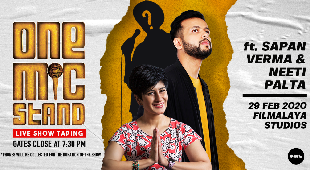 One Mic Stand ft.Sapan Verma and Celebrity Guests