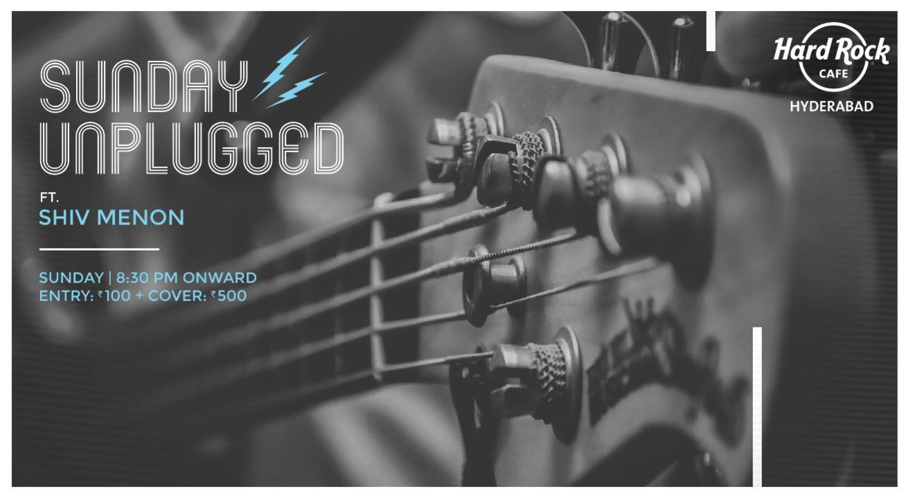 Sunday Unplugged ft. Shiv Menon