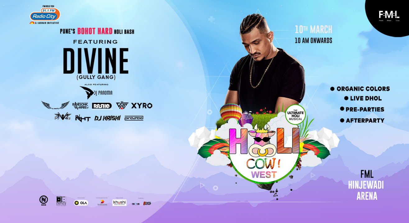 Holi Cow West(Hinjewadi) ft. DIVINE(Gully Gang)