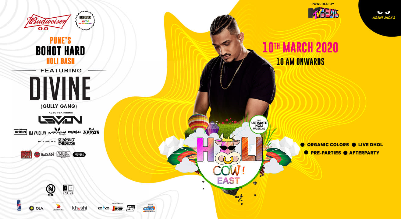 Holi Cow East(Koregaon Park) ft. DIVINE(Gully Gang)