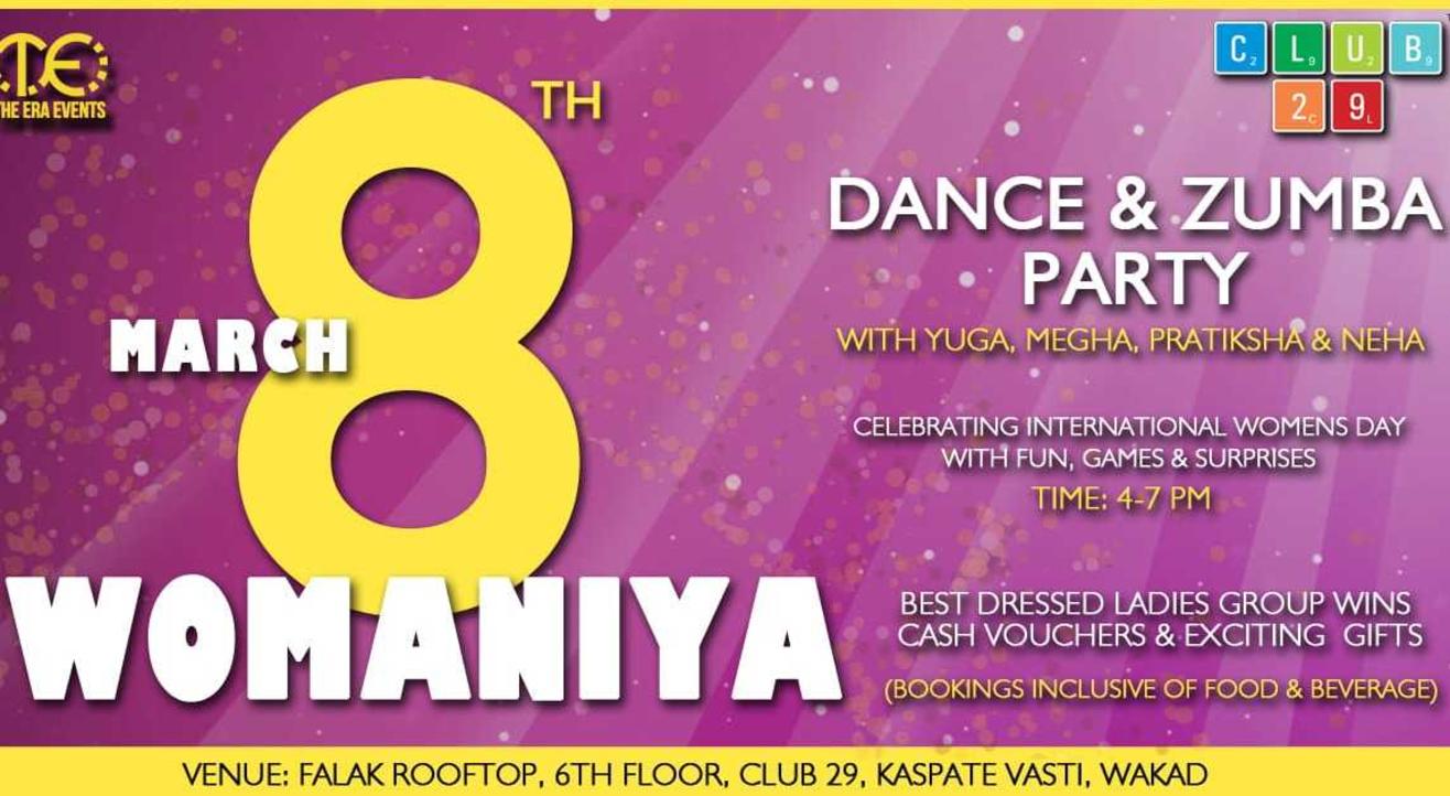 Womens Day 2020 Celebration Womaniya 2020 Dance & Zumba Party ...