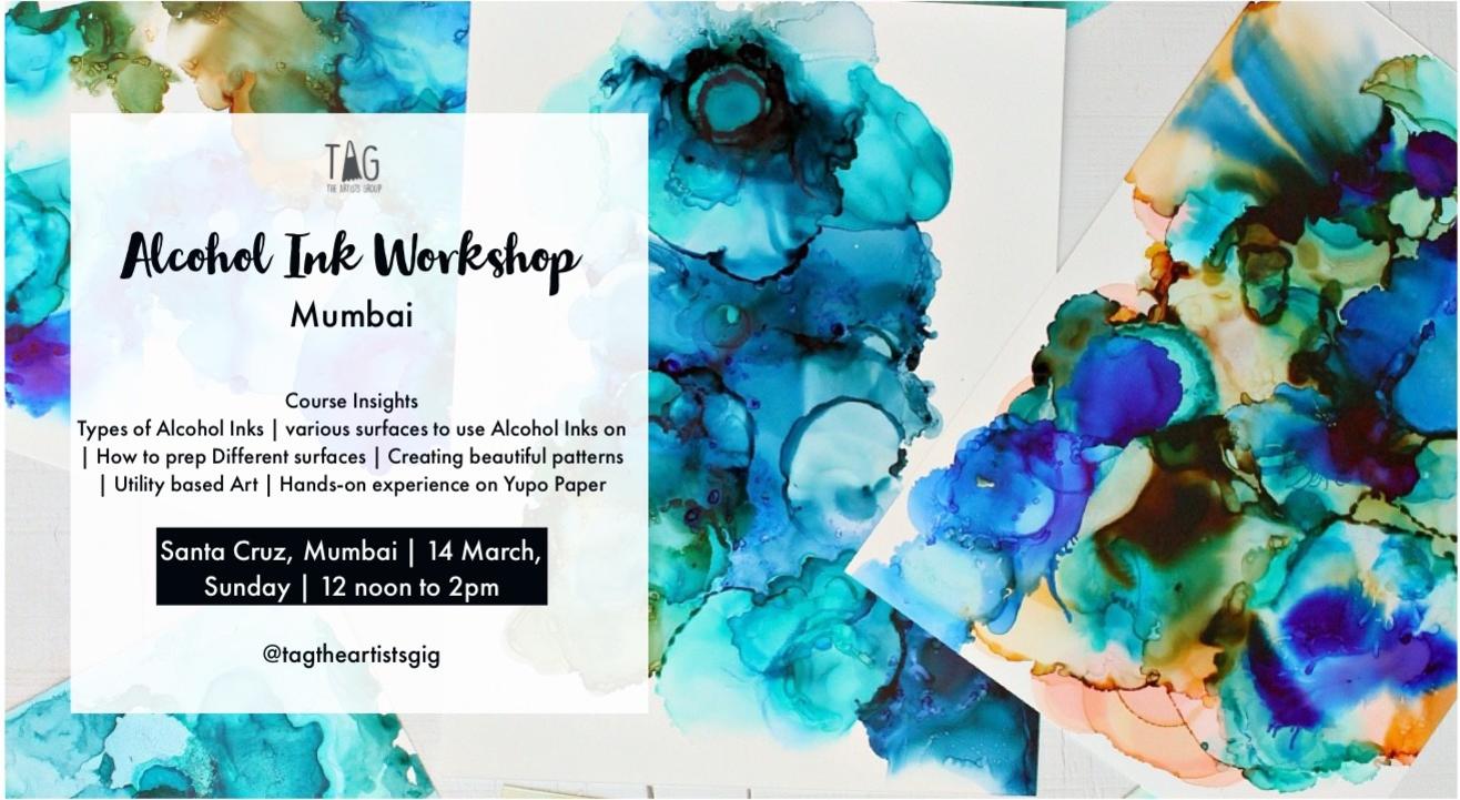 Alcohol Inks Workshop Tickets, Multiple Dates