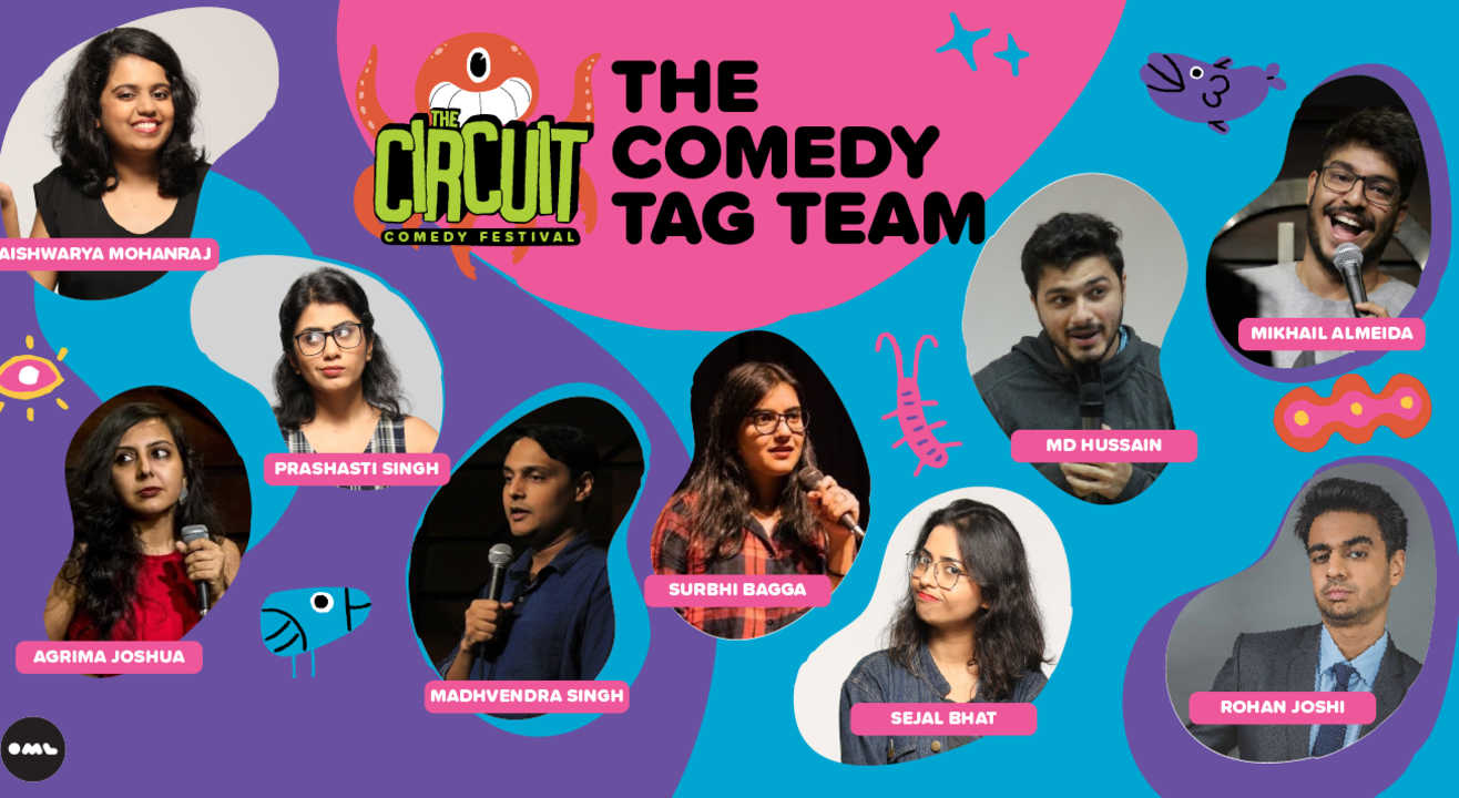 Comedy Tag Team ft. Rohan, Aishwarya, Sejal and more @ The Habitat | The Circuit Comedy Festival, Mumbai