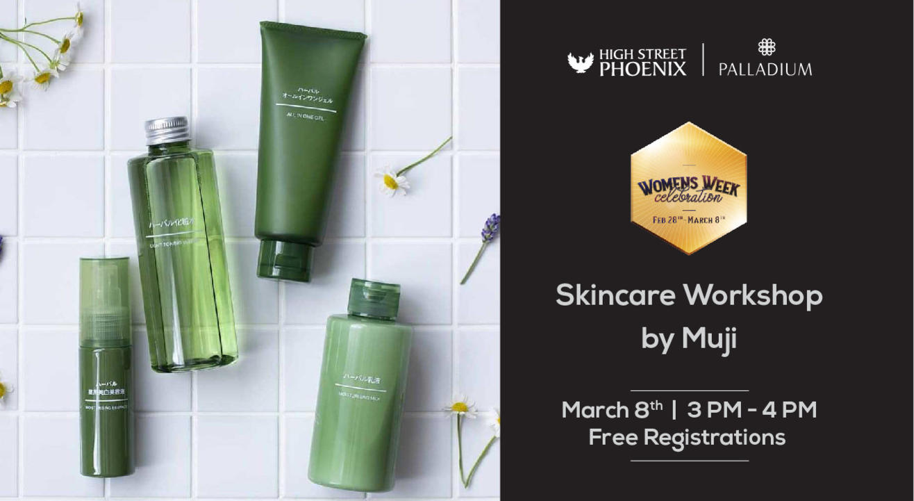 Skincare Workshop by Muji | Women's Week Celebration