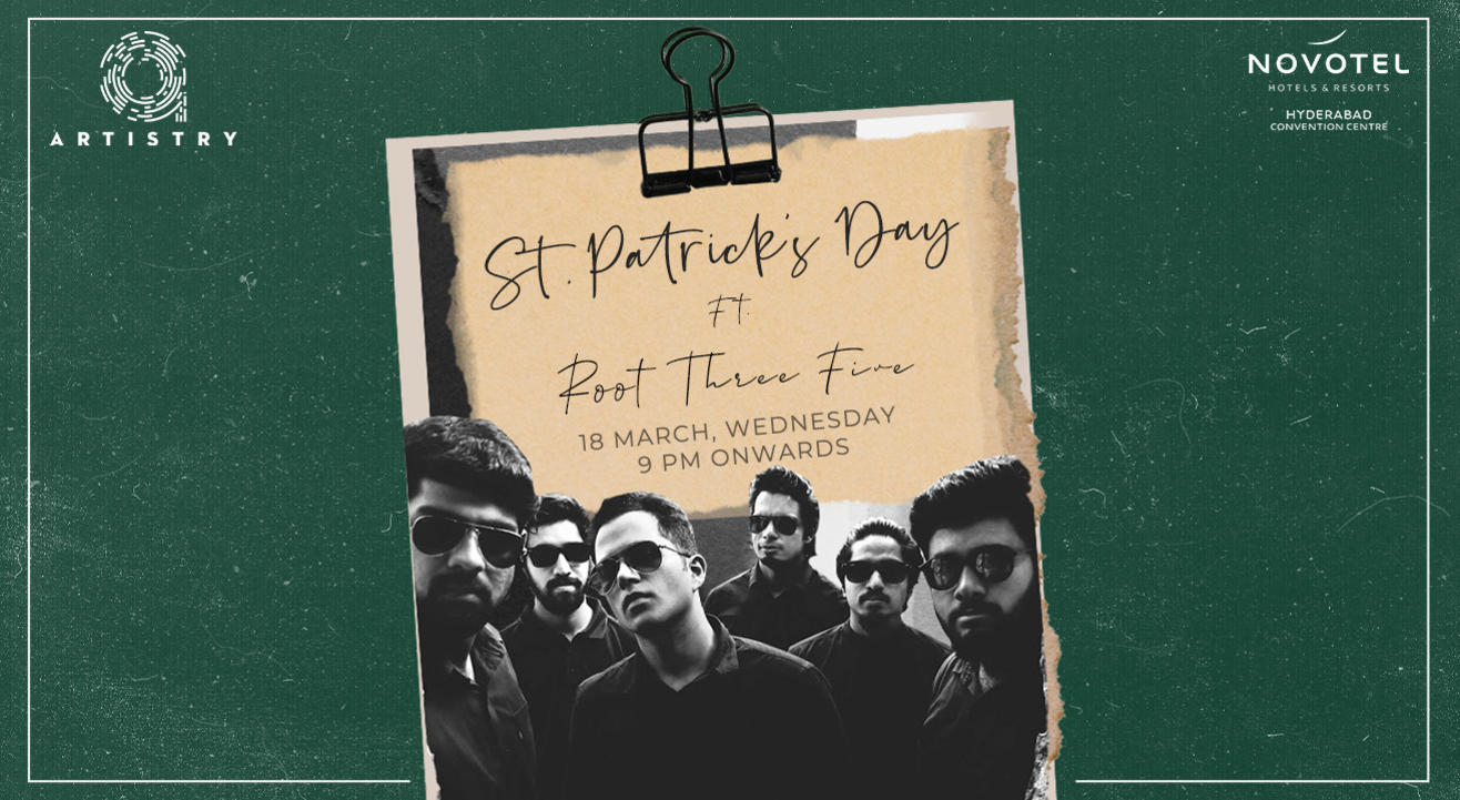 St Patrick's Day Feat. Root Three Five at ARTISTRY