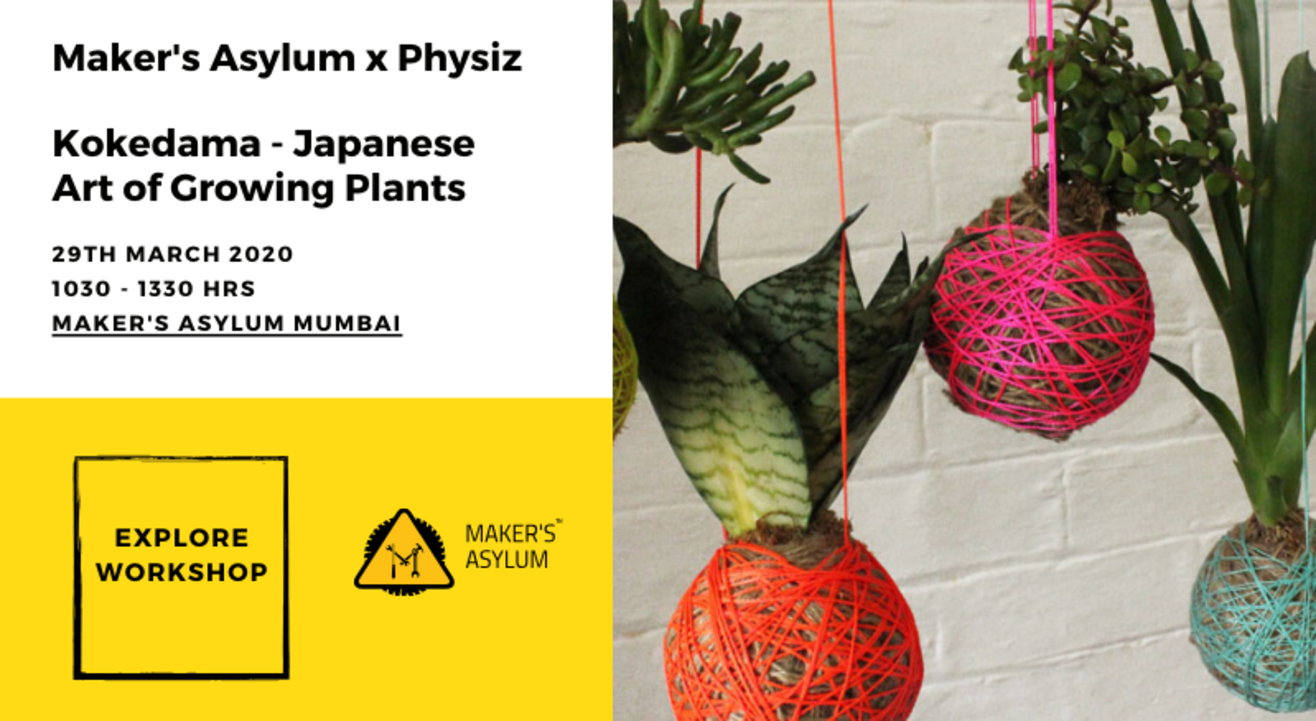 Kokedama - Japanese Art of Growing Plants