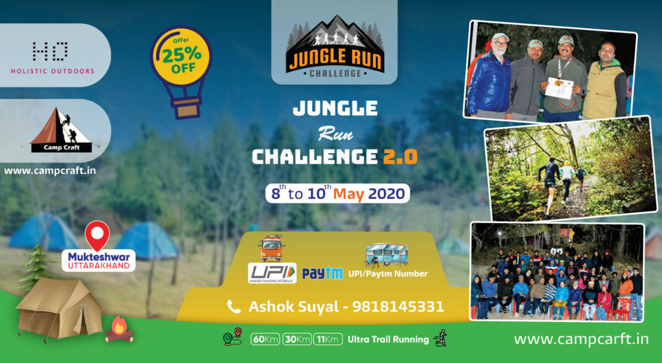 Jungle Run Challenge (JRC 2.0)- Mukteshwar, Uttarakhand