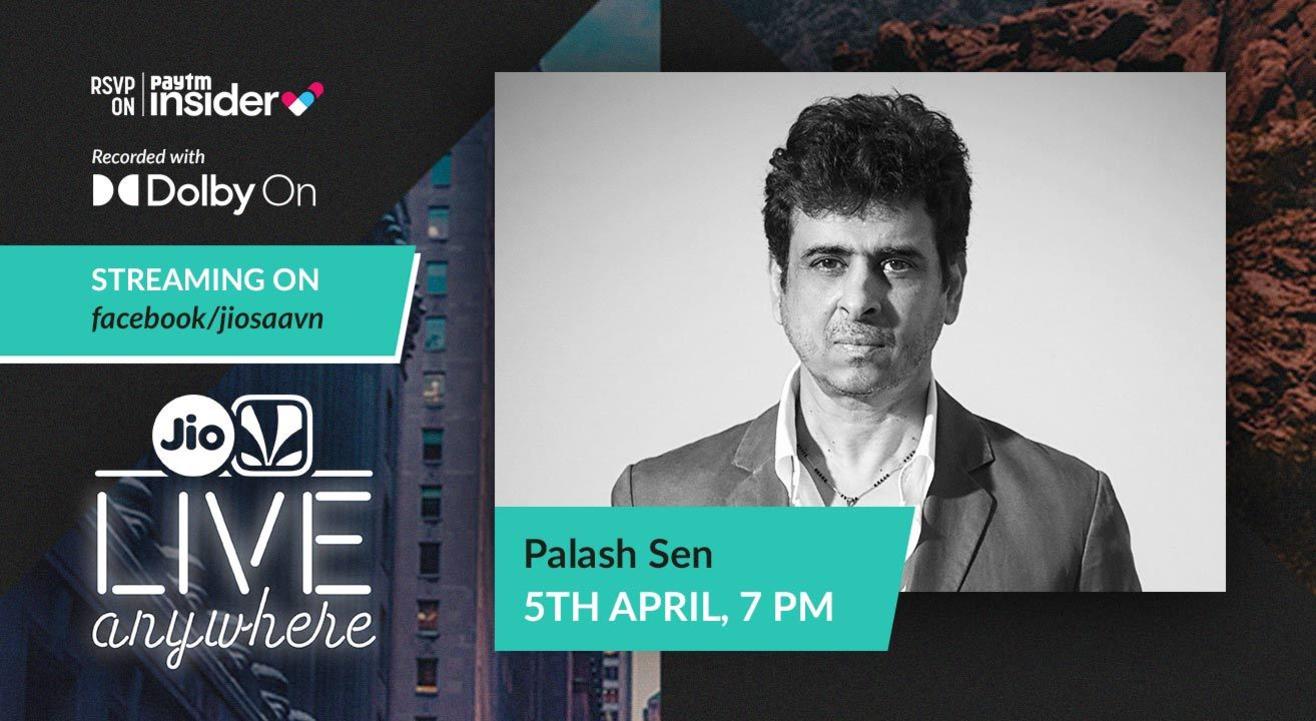 JioSaavn - Live Anywhere: Palash Sen