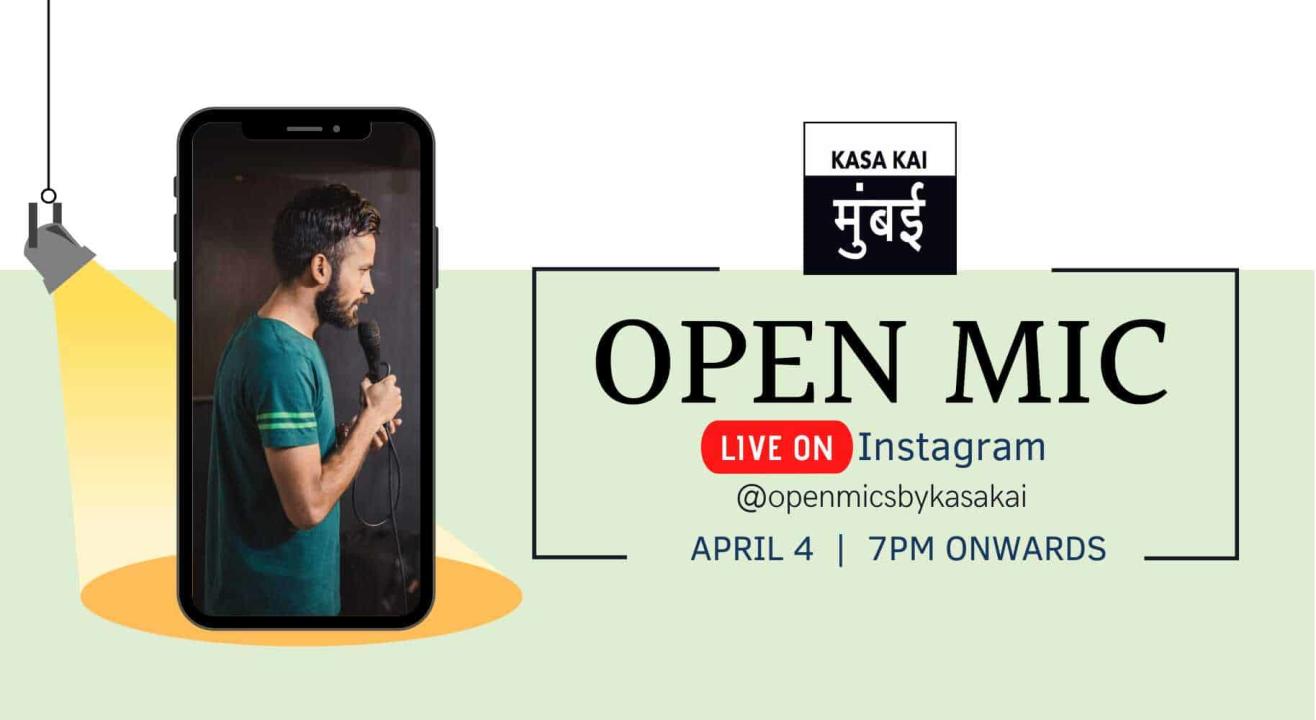 Curated Open Mic With KASA KAI At Live Instagram