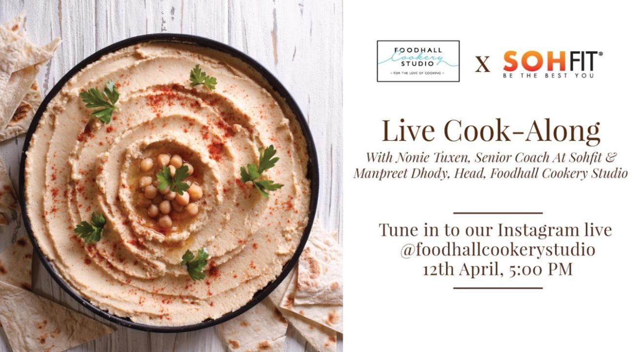 Foodhall Cookery Studio X SOHFIT: Live Cook-along with Manpreet Dhody & Nonie Tuxen