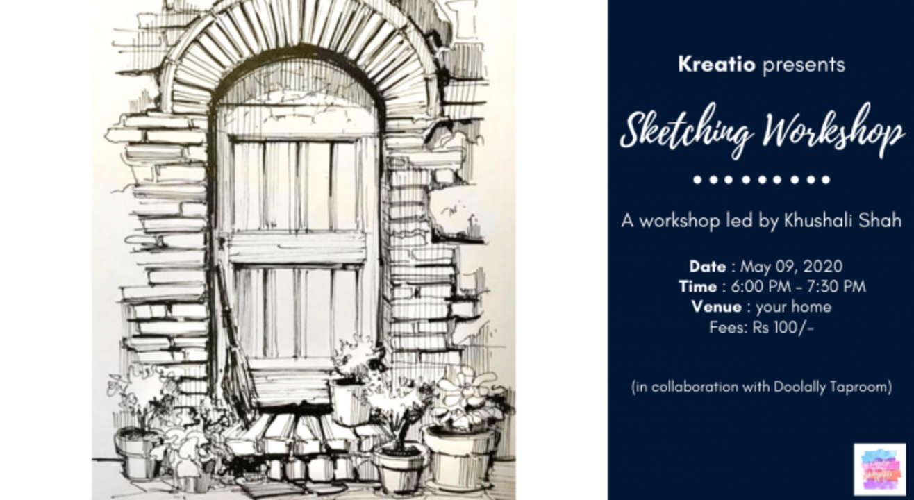 Sketching workshop By Khushali Shah