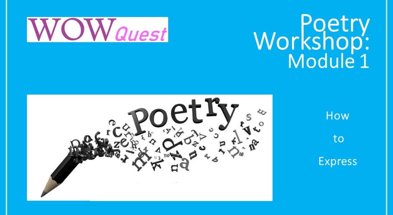 Poetry Workshop: How to Express