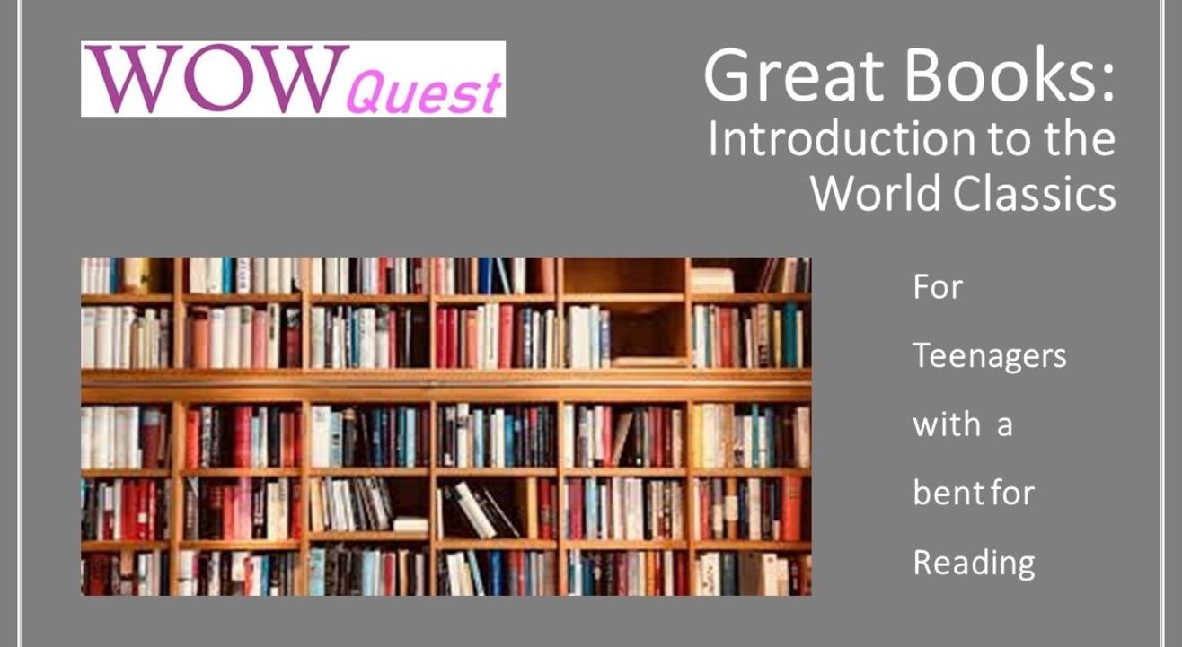 Great Books: Introduction to the World's Classics