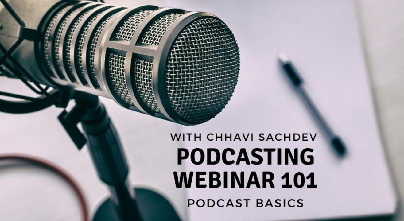 Podcasting Basics By Chhavi Sachdev | Online with Doolally 