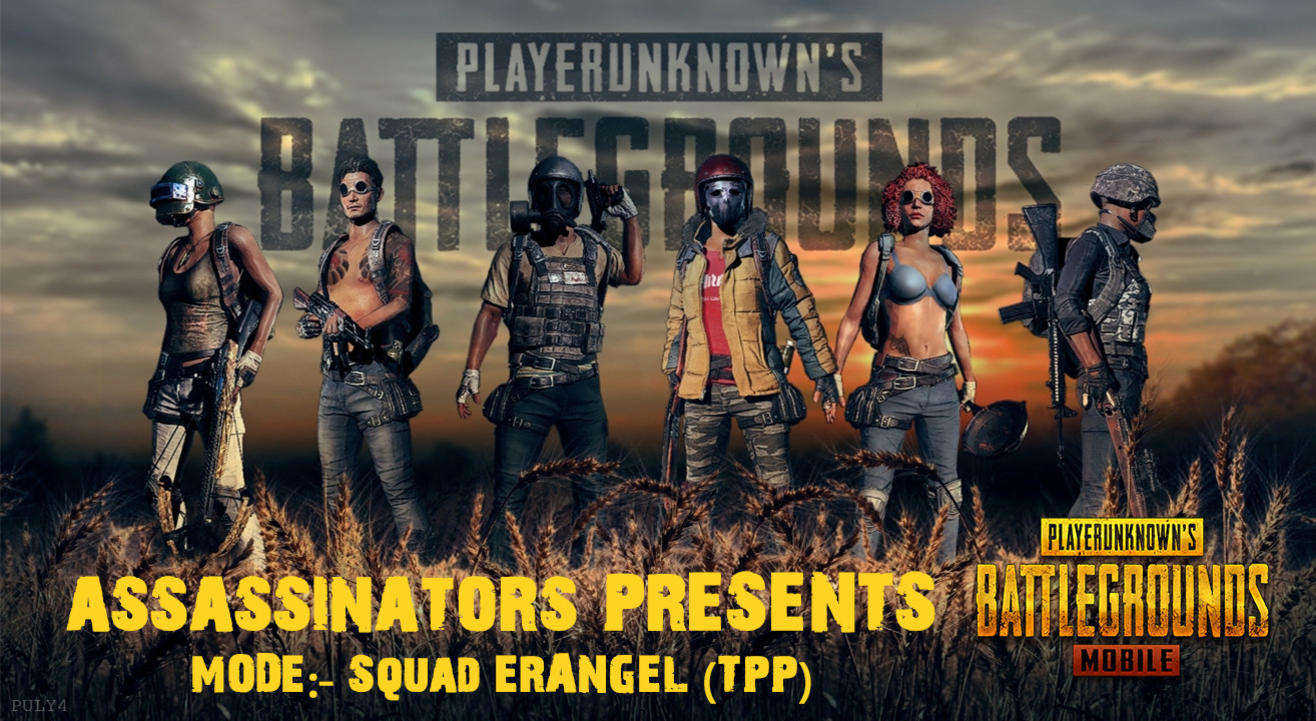 PUBG TOURNAMENT SQUAD ERANGEL