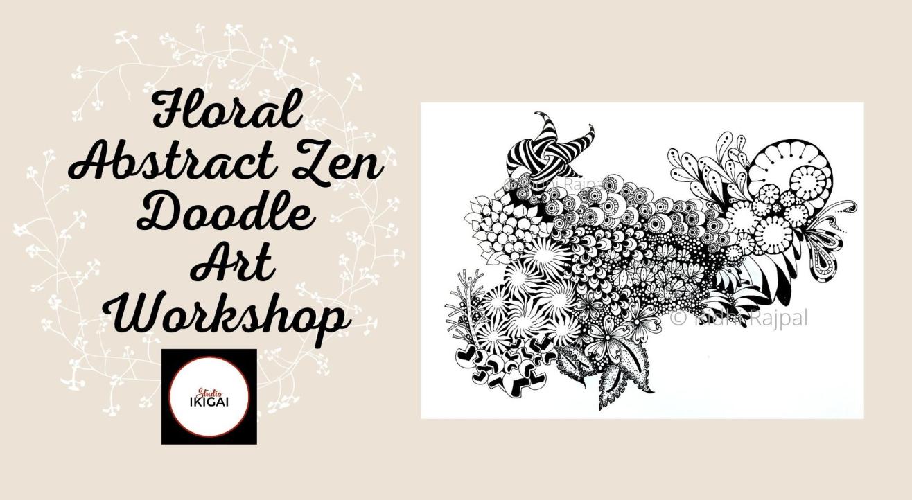 Floral Abstract Zen Doodle Workshop