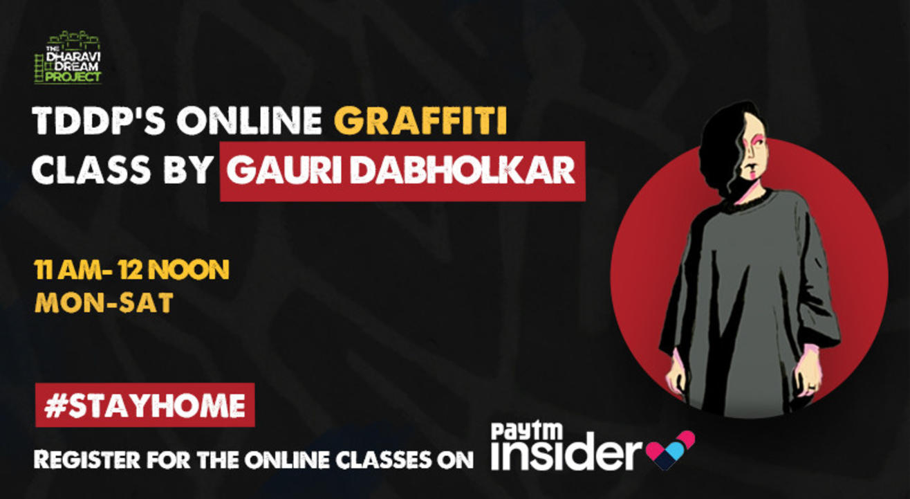 #AfterSchoolofHipHop launches online Graffiti workshop with Gauri Dabolkar