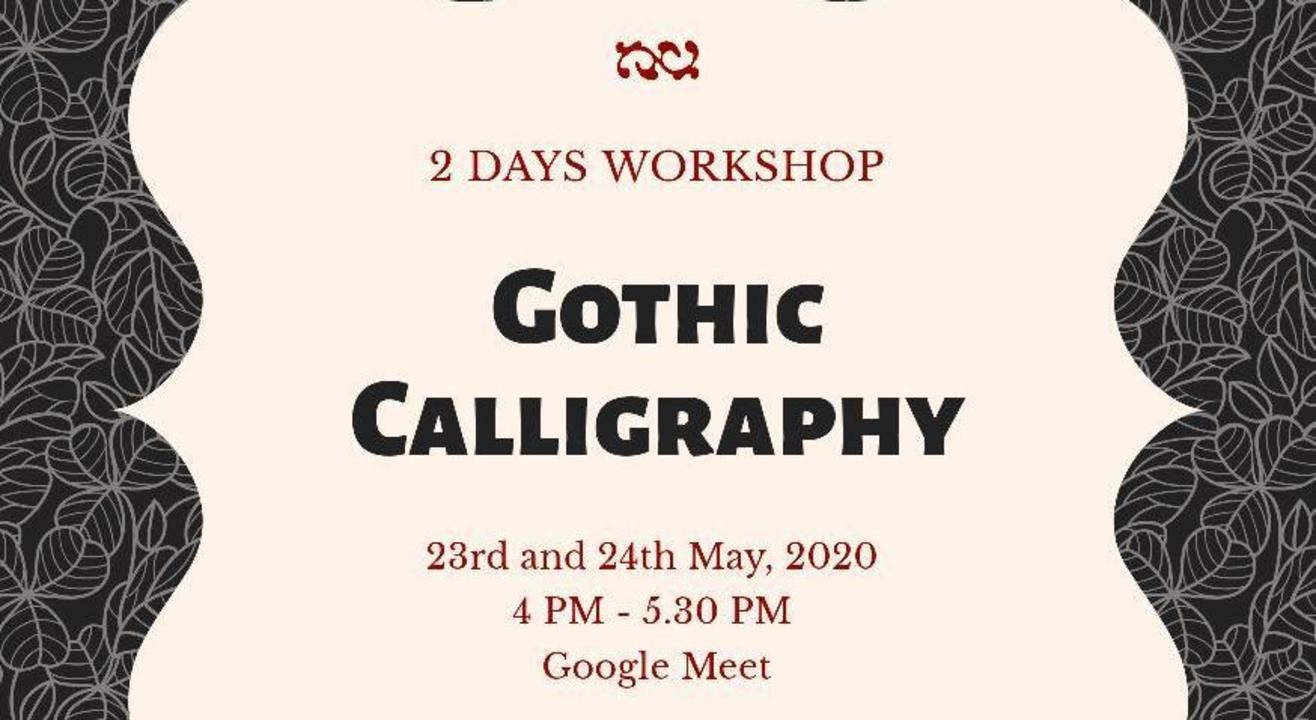 Gothic Calligraphy Workshop