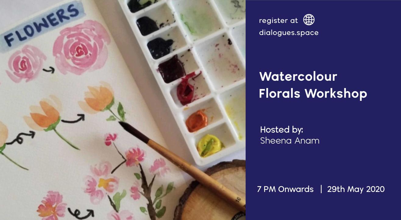 Watercolour florals Workshop