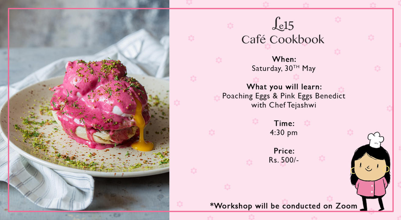 Eggs Benedict with Chef Tejashwi