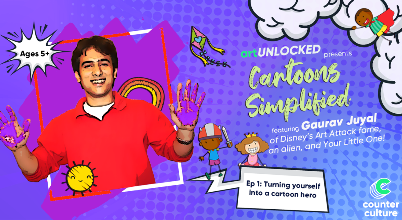 art Unlocked presents: Cartoons Simplified featuring Gaurav Juyal