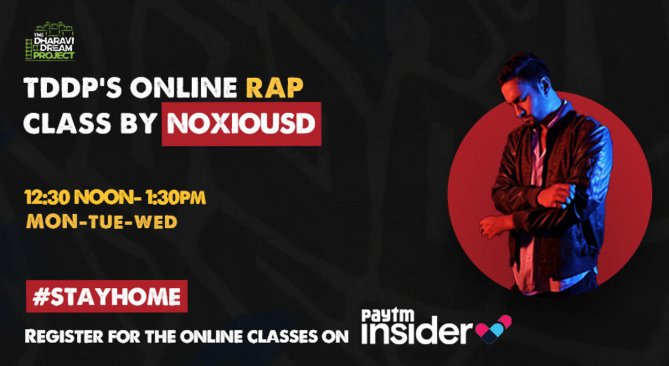 #AfterSchoolofHipHop's online Rap workshop with Noxious D!