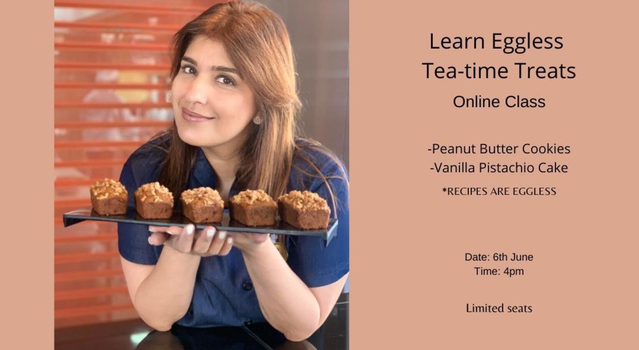 Eggless Tea Time Treats with Rakhee Vaswani